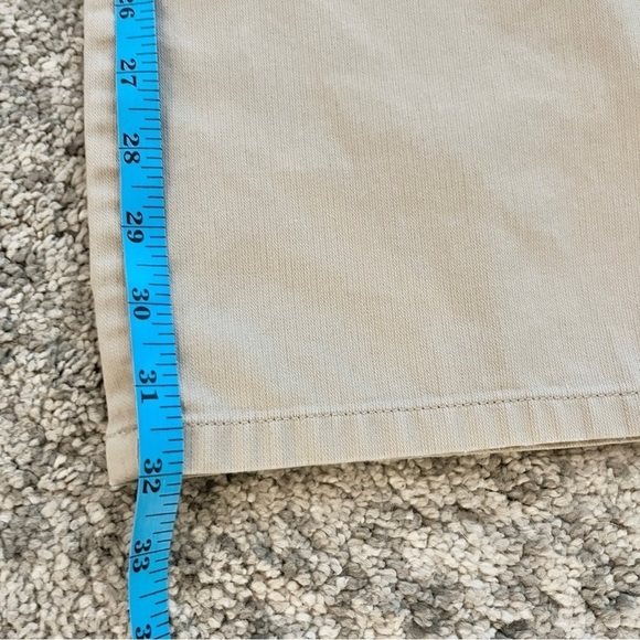 Vintage 90s Y2K Ralph by Ralph Lauren Khaki Pants - Straight Leg, Low Rise,  8 - Picture 9 of 11